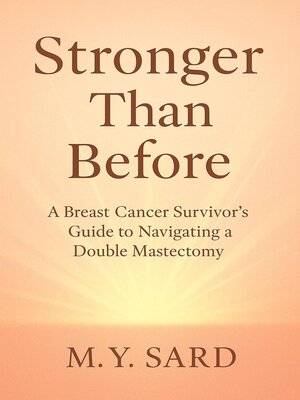 cover image of Stronger Than Before